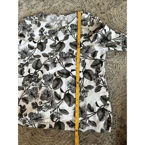 Hot Cotton 3/4 Sleeves Pullover Top Sz. Large - Picture 5 of 5